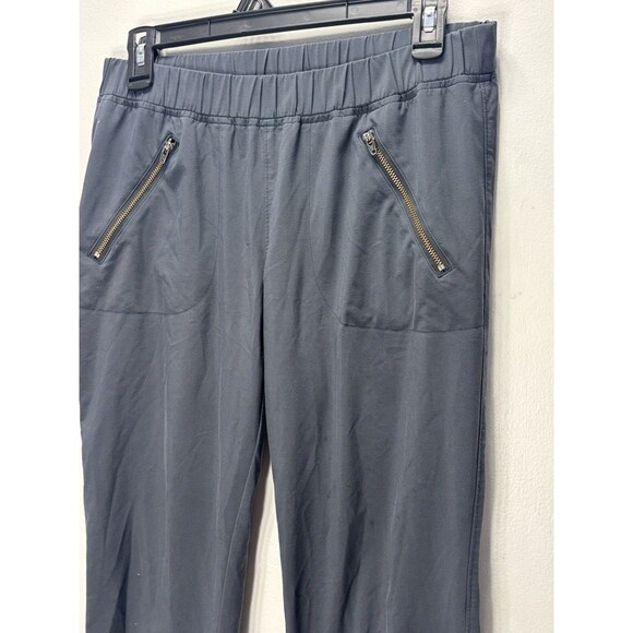 ATHLETA Pants Cropped Womens Size 4  ASPIRE Ankle Pull On Stretch  Black - Picture 2 of 14